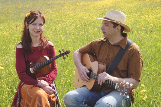 Duo Gudrun Walther und Jürgen Treyz bei den Folktagen Ilmenau 2021