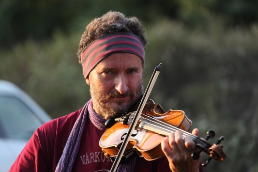 Daniel Gawendowicz bei den Folktagen Ilmenau 2022