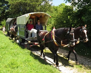 Feuertanz Planwagentour